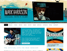 Tablet Screenshot of markharrisonrootsmusic.com